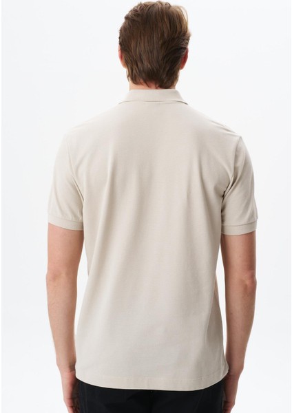 Erkek Regular Fit Baskılı % 100 Pamuk Pike Polo Yaka Tişört Y29374354902 indirimleri