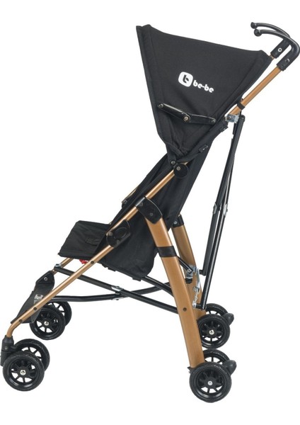 Basic Pratik Kolay Taşınabilir Hafif Baston Bebek Arabası Gold Kahve fırsatları