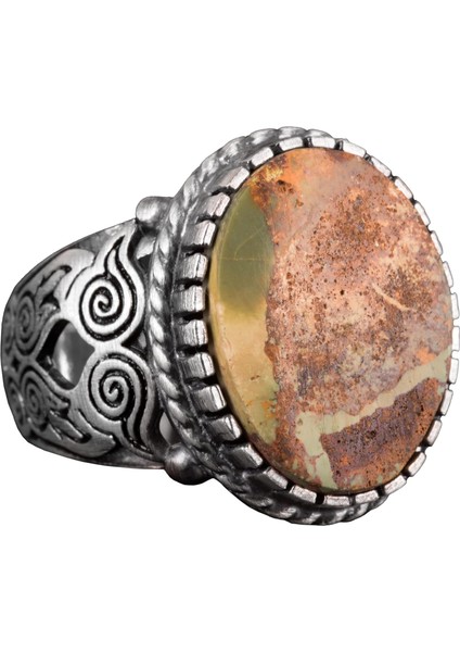 Arizona Turkuaz Taş Yüzük, Gümüş Yüzük Erkekler Için