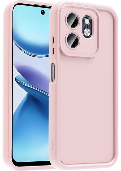 Infinix Hot 50i Kılıf Kamera Korumalı Ananas Silikon Kapak