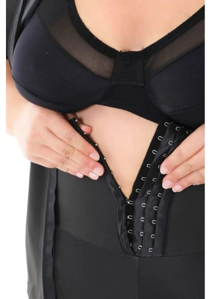 Sauna-Tayt Model Yüksek Bel Agraflı Sauna Termal Tayt Korse fiyatları