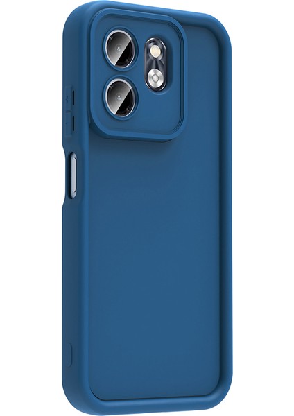 Infinix Hot 50i Kılıf Kamera Korumalı Ananas Silikon Kapak