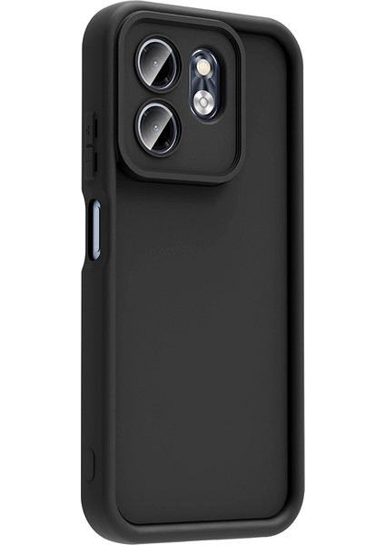 Infinix Hot 50i Kılıf Kamera Korumalı Ananas Silikon Kapak