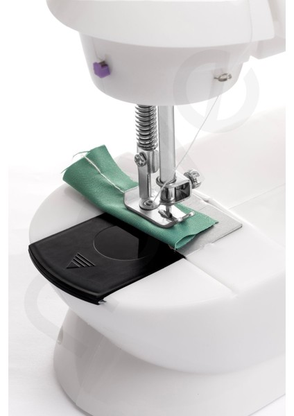 CS-101 Mini Ev Tipi Dikiş Makinesi Fonksiyonel Ön Masa, Iki Hız Kontrolü ve Pratik Özellikler