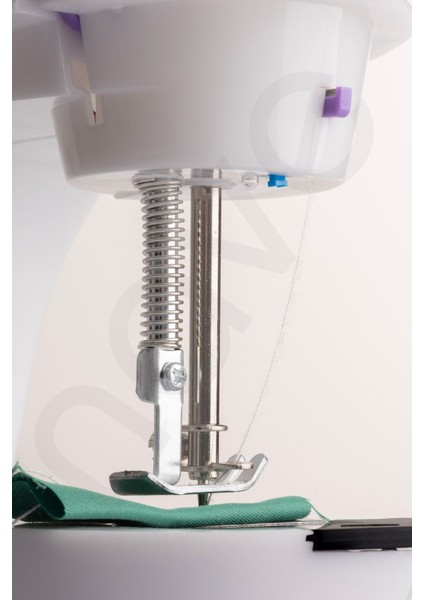 CS-101 Mini Ev Tipi Dikiş Makinesi Fonksiyonel Ön Masa, Iki Hız Kontrolü ve Pratik Özellikler
