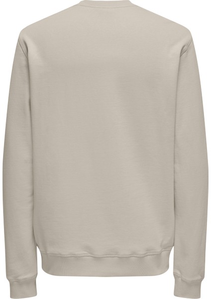 Only&sons Onsdavıd Reg Crew Sweat Kahverengi Erkek Sweatshirt fiyatları