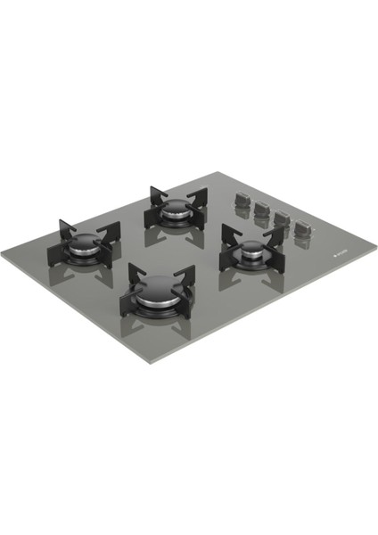 Gri Üçlü Buhar Destekli Cam Ankastre Set (Afc 342 G + Ocd T 651 Eg + Ade 606-2 G)
