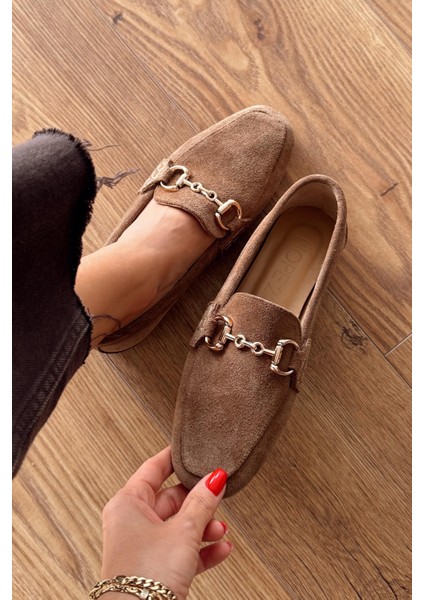 Suits Toprak Hakiki Deri Loafer