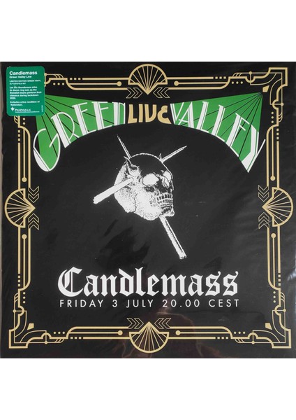 Candlemass - Green Valley Live Plak (2 Lp, Renkli-Limitli, Yeni)