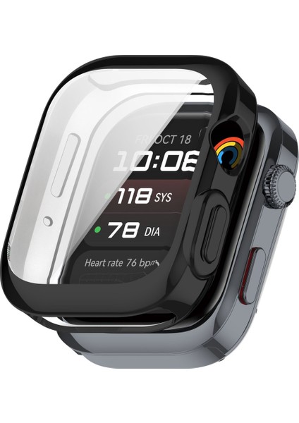 Huawei Watch D2 Siyah Akıllı Saat Uyumlu Silikon Kılıf 360 Full fiyatları