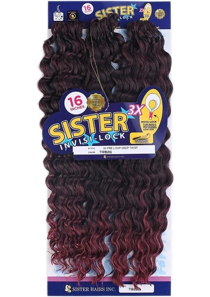 Afro Dalgası Saç – Siyah Kızıl Ombreli fiyatları