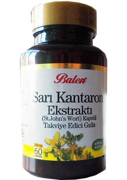 Sarı Kantaron Ekstraktı 60 Kapsül