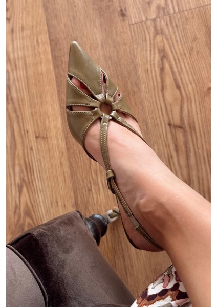 Cecile Yeşil Stiletto