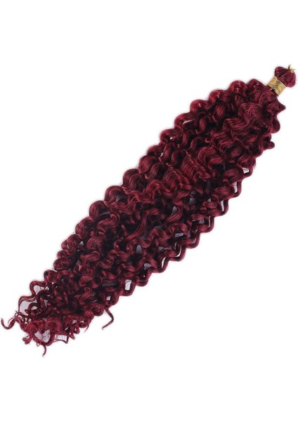 Afro Dalgası Saç - Kızıl