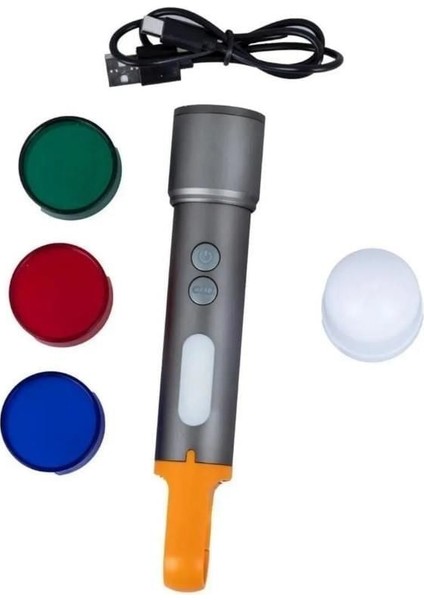 Powerdeks PD-3900 Çok Fonksiyonlu Zoomlu Şarjlı El Feneri