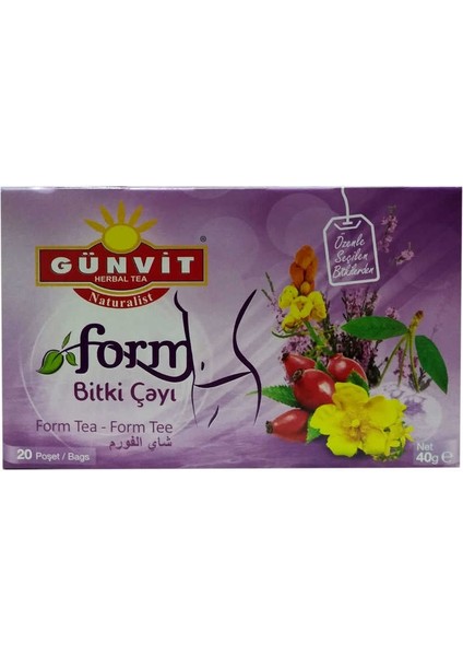Form Karışık Bitki Çayı 20 Süzen Poşet