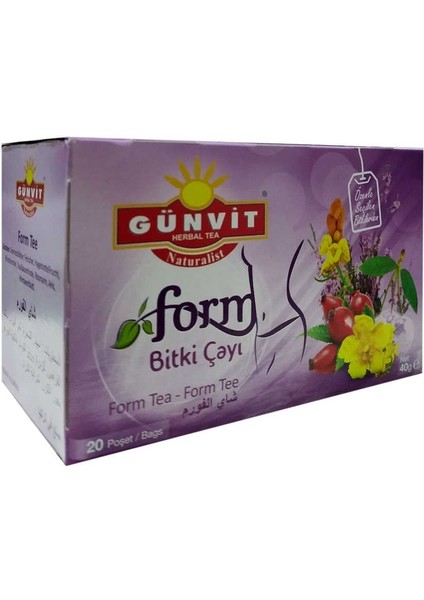 Form Karışık Bitki Çayı 20 Süzen Poşet
