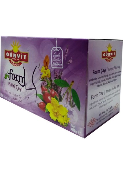 Form Karışık Bitki Çayı 20 Süzen Poşet