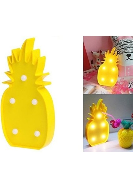 Ananas Tasarımlı Masa Lambası
