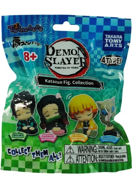 Nessiworld Twinchees Demon Slayer Figürleri Uyuyan Minikler