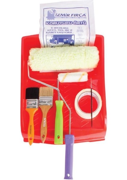 Luna Profesyonel Boyacı Seti 25 cm Rulolu