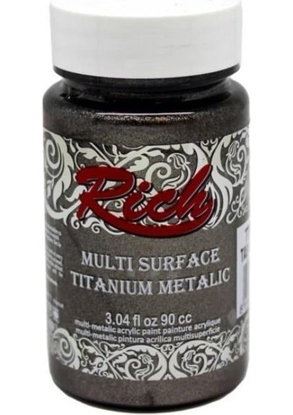 Rich Multi Surface Titanium 2542 Taş Gri Metalik 90 cc