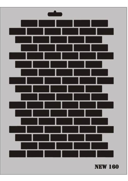 Rich New Seri N-160 Stencil 35X25 cm