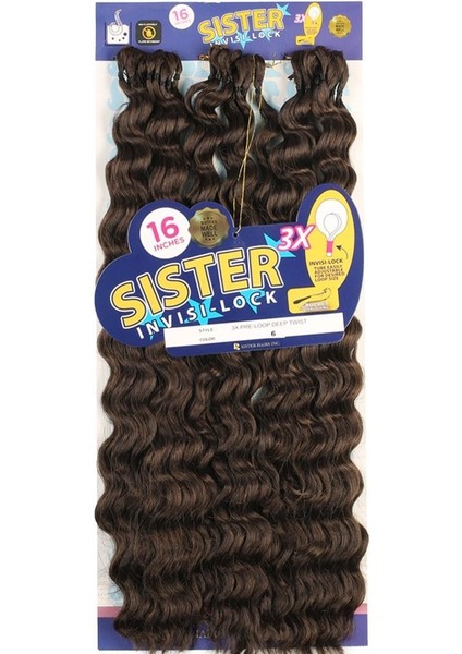 Afro Dalgası Saç - Kumral 6 fiyatları