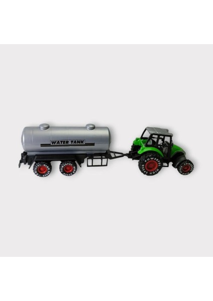 Çek Bırak Römorklu Traktör 25CM - Yeşil Su Tankı fırsatları