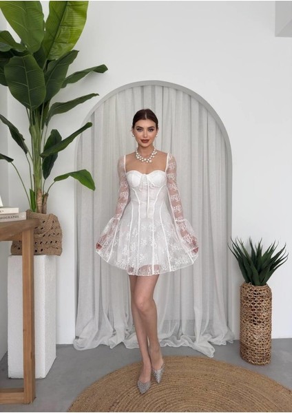 Evita Mini Elbise