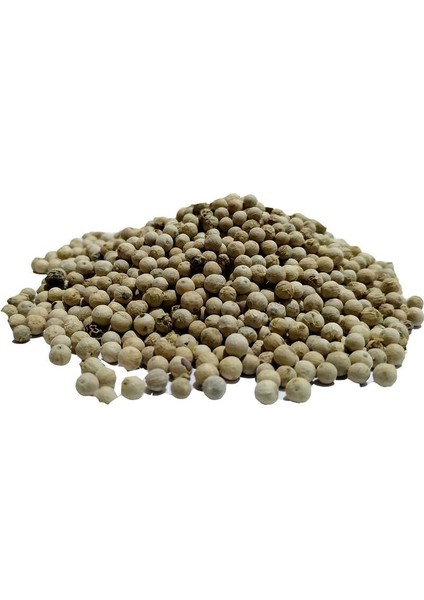 Doğal Tane Akbiber Beyaz Biber Beyaz Karabiber 100 gr Paket