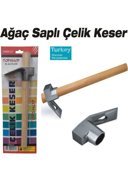 Topshop 09127 Ağaç Saplı Keser