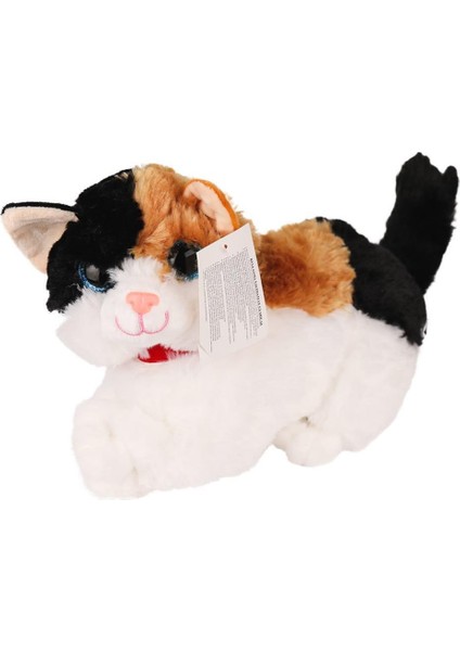 Nessiworld KZL-1609032 Peluş Miyavlayan Kedi -Kızılkaya Oyuncak fiyatları