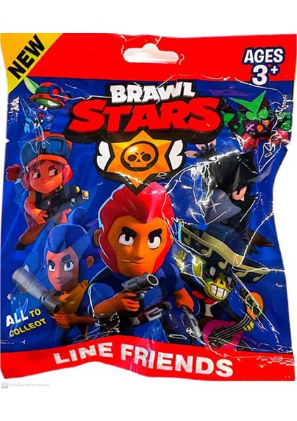 Brawl Stars Oyuncak Sürpriz Figür Model 3 Adet