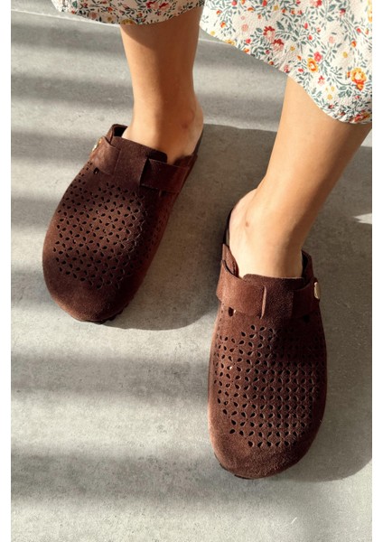 Merlot Kahverengi Hakiki Deri Terlik fırsatları