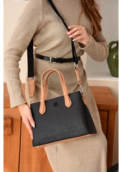 Şık Spor Model Suya Dayanıklı Çok Bölmeli Çağla Yeşil Kadın El Ve Omuz Çantası Pbu3114