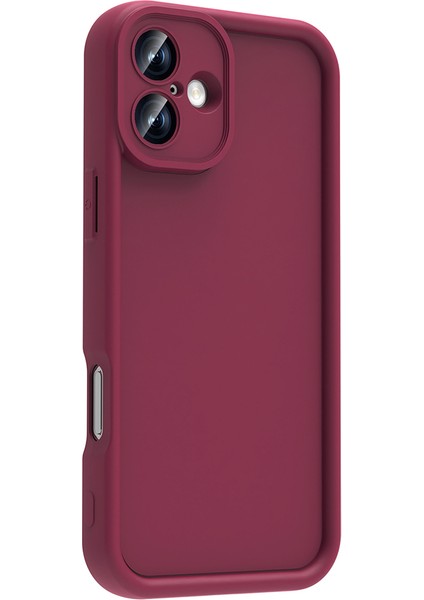 Apple iPhone 16 Plus Kılıf Kamera Korumalı Ananas Silikon Kapak