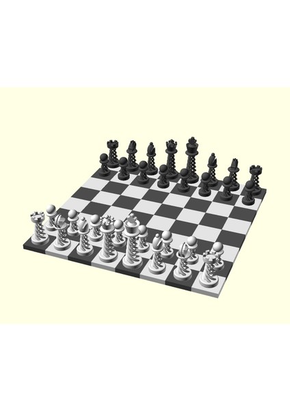 Satranç Tam Scad THN2019925