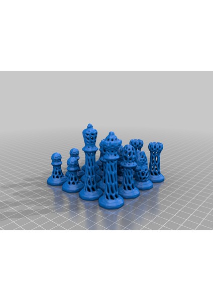 Voronoi Satranç Seti THN4253025