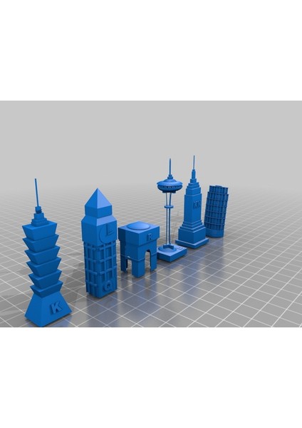 Satranç Parçaları Bina #chess #tinkercad THN20295