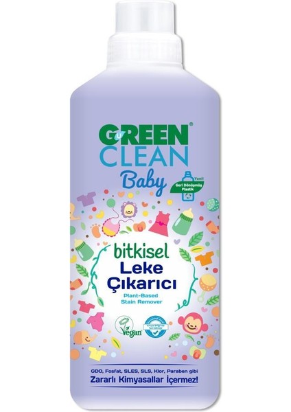 Nessiworld Green Clean Baby Bitkisel Leke Çıkarıcı 1000 ml