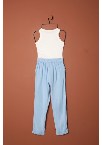 Modal Kumaş Duble Paça Kadın Pantolon-Bebemavi
