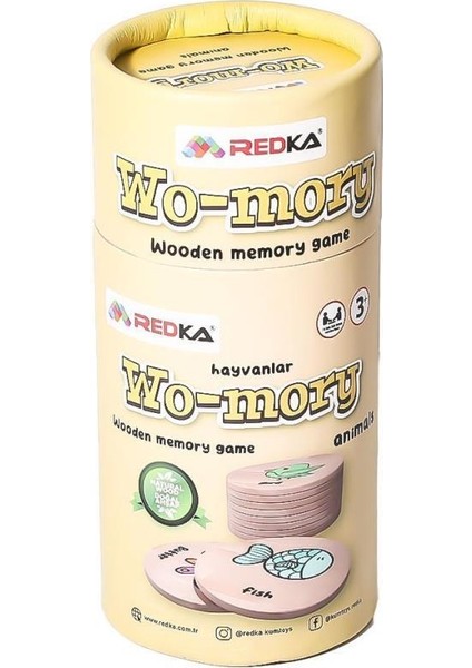 Nessiworld RD5644 Redka Wo-Mory Ahşap Hafıza Oyunu fırsatları