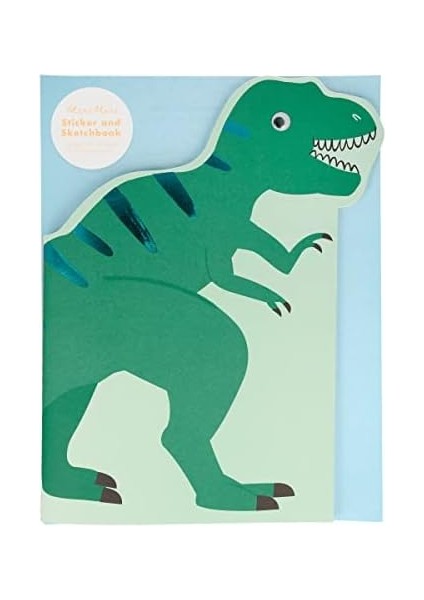 Meri Dinozor Çıkartma ve Eskiz Defteri