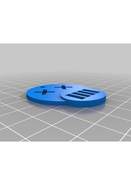 Cadılar Bayramı Için Tinkercad ile Kafatası Anahtar Zinciri THN3929187