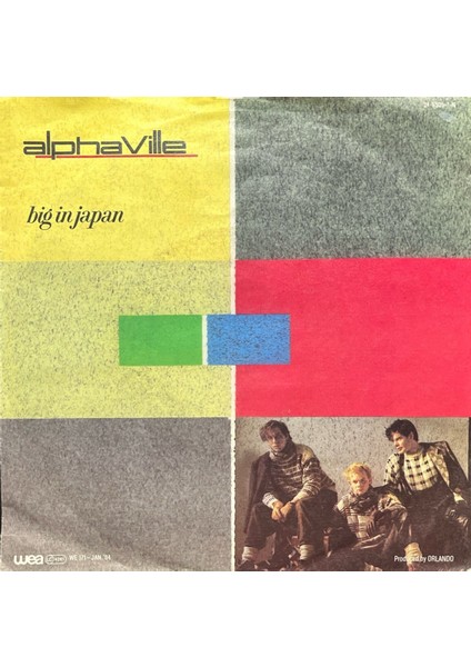 Alphaville Big In Japan 45LIK Plak