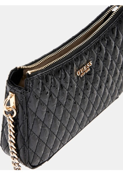 Kadın Siyah Betula Mini Üstten Fermuarlı Crossbody Çan fırsatları