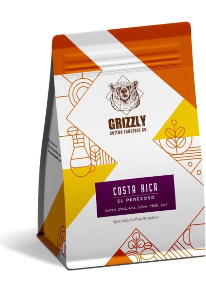 Costa Rica El Perezoso – Filter 250 gr Çekirdek