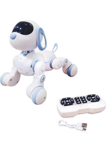 Nessiworld GAW-6601 Kumandalı Interaktif Akıllı Robot Köpek -Vardem Oyuncak