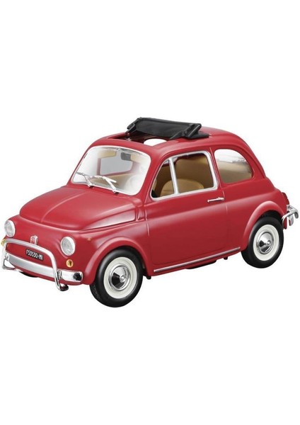 Nessiworld 22099 Burago Fiat 500L 168 Kırmızı 1:24 -Sunman